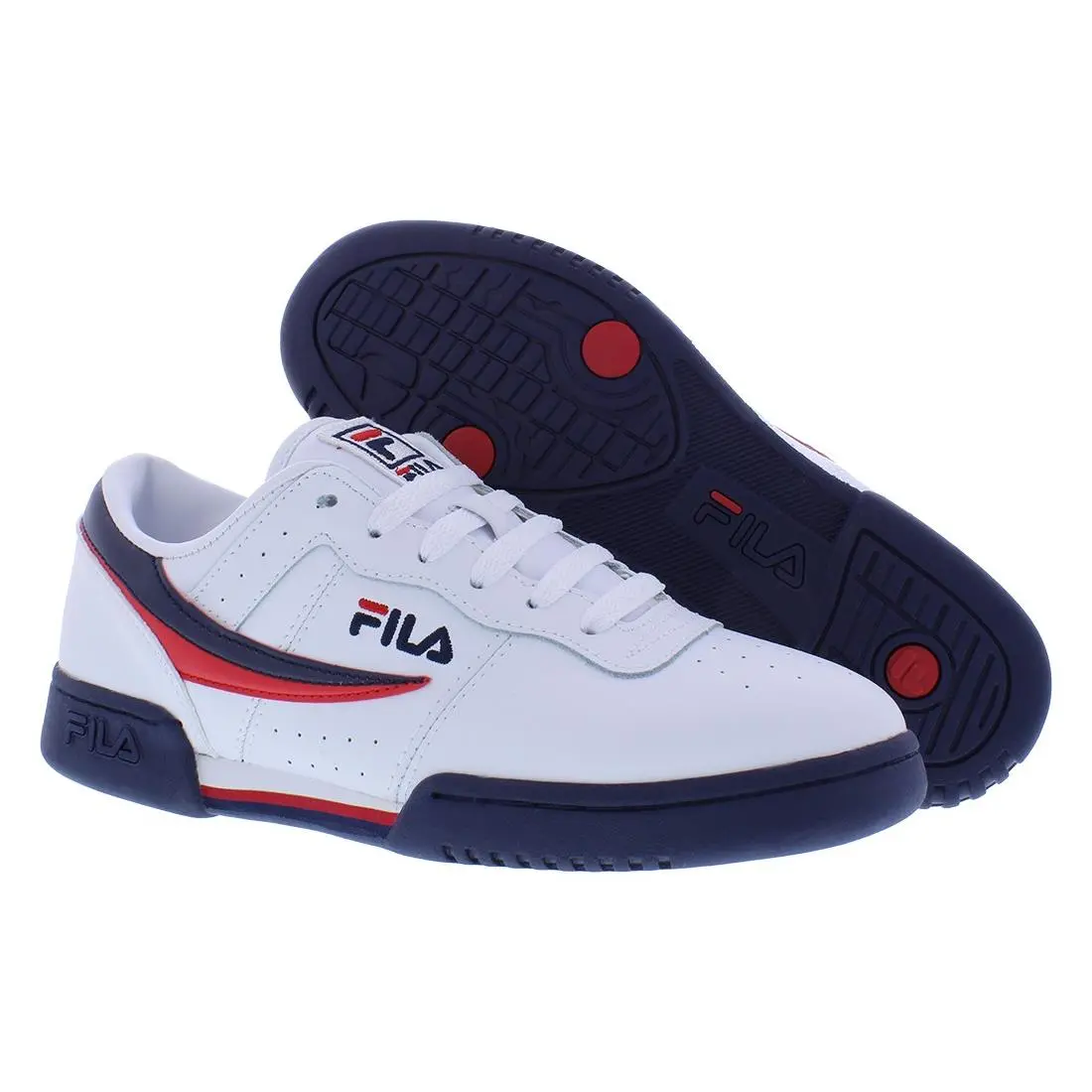 Fila shoes - White/Navy/Red, Main: White 4