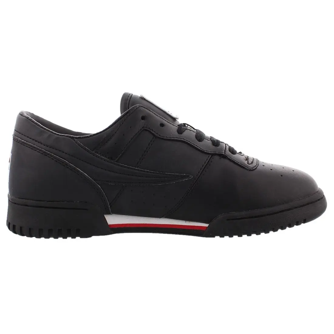 Fila shoes - Black/White/Red, Main: Black 1