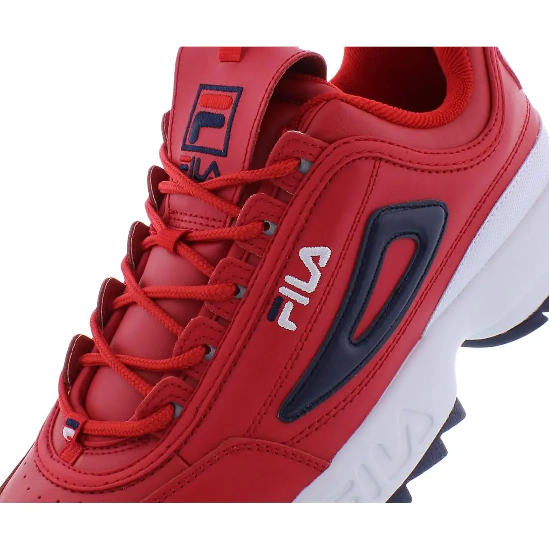 Fila shoes - Red/Navy, Main: Red 4