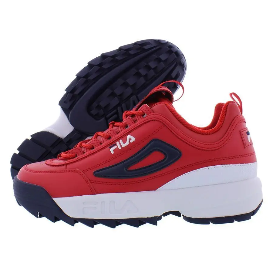 Fila shoes - Red/Navy, Main: Red 6
