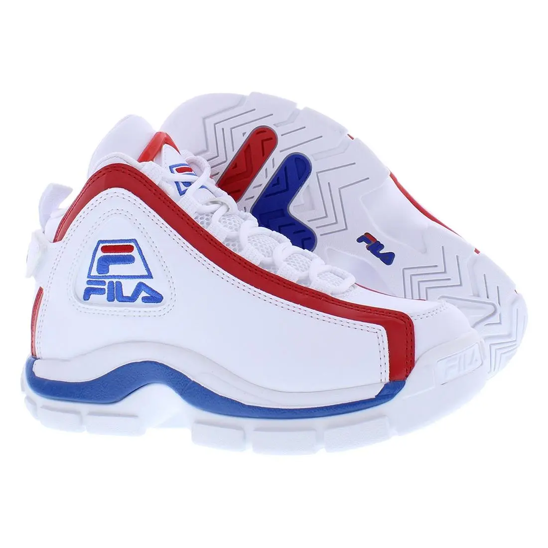 Fila shoes - 3BM01874125 - 3BM01874125 - White/Blue/Red, Main: White 4