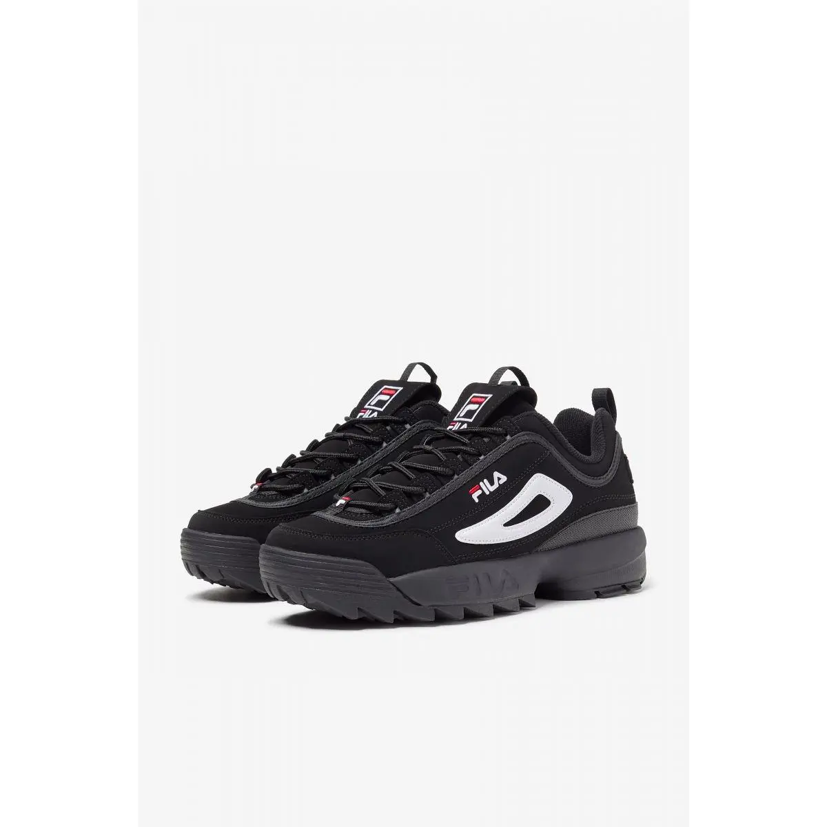 Fila shoes - BLACK/WHITE/RED 2