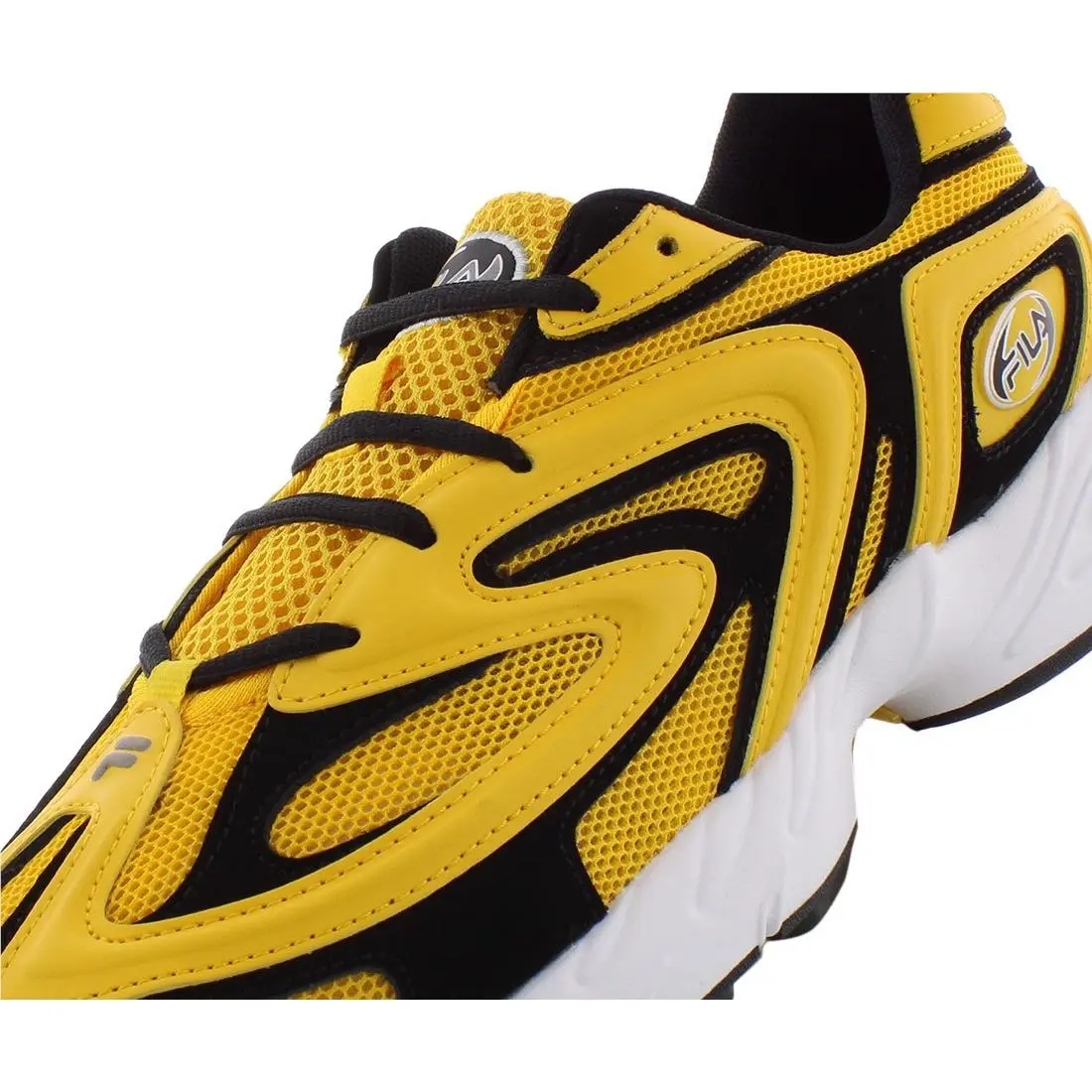 Fila shoes - Yellow/Black, Main: Yellow 4