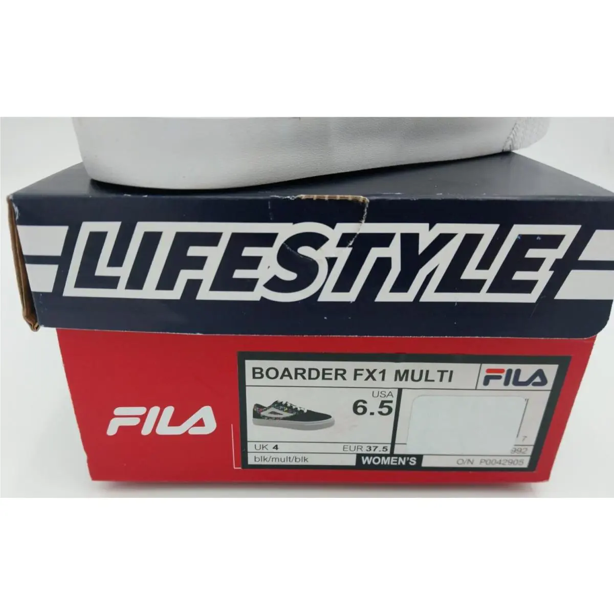 Fila shoes - Fila Boarder Fx1 Lace Up - Black, Multi 4
