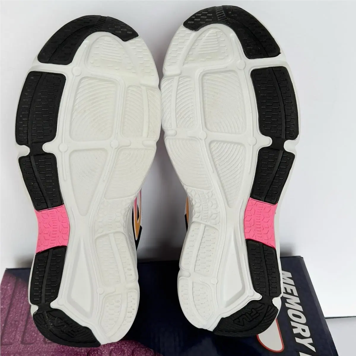 Fila shoes - Fila Memory Trexler - Memory Trexler - White/Pink/Orange, Main: White (UPC: 791272761170) 1