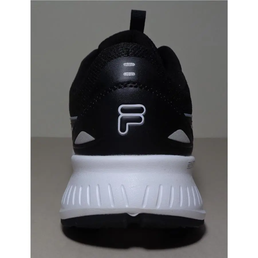 Fila shoes - Action Stride Energized - Action Stride Energized - Black / White / Matte Silvery Metallic (UPC: 196447866887) 13