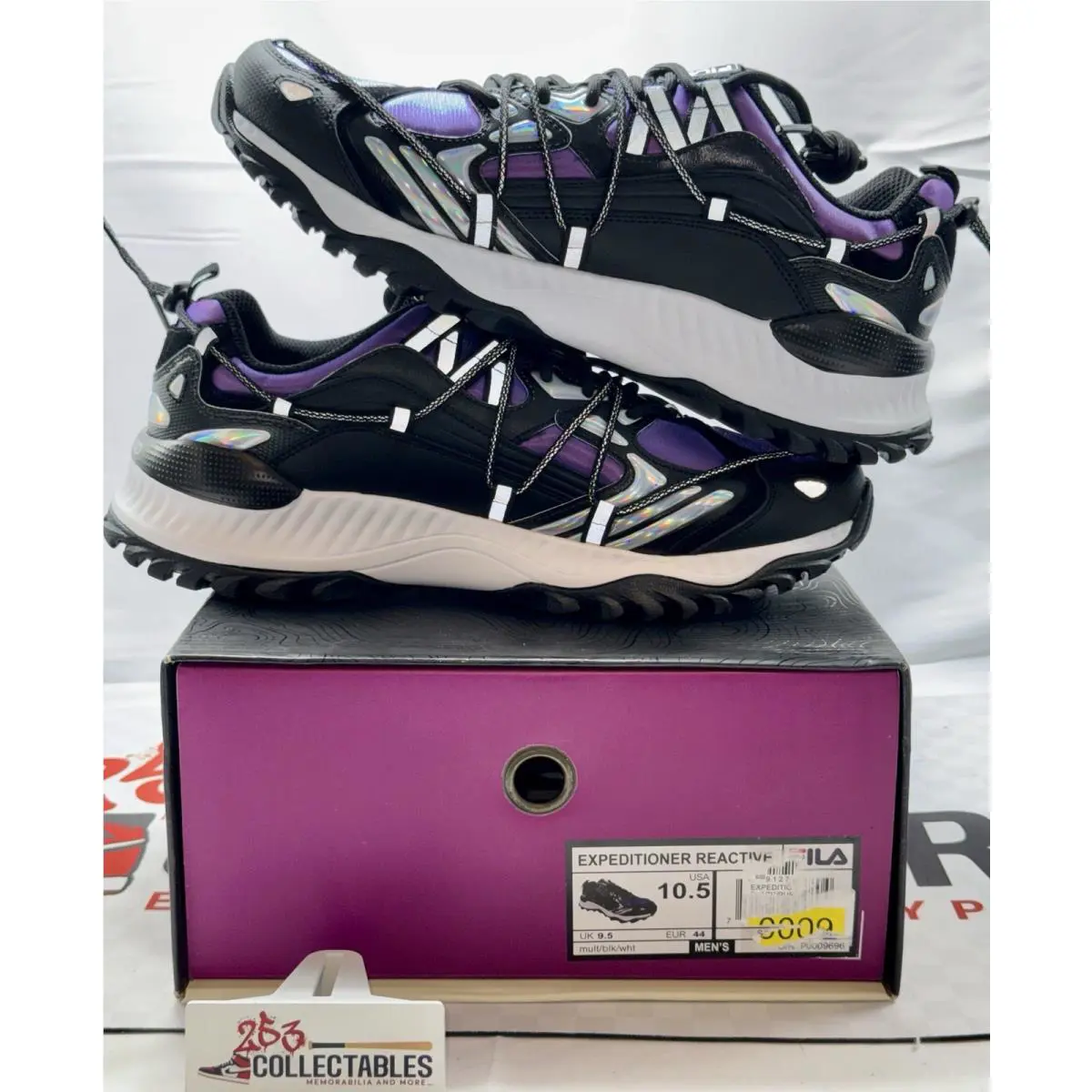 Fila shoes - FILA Expeditioner Reactive - Expeditioner Reactive - 1RM01552-791 - Purple 0