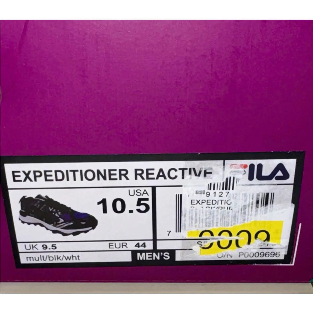 Fila shoes - FILA Expeditioner Reactive - Expeditioner Reactive - 1RM01552-791 - Purple 4
