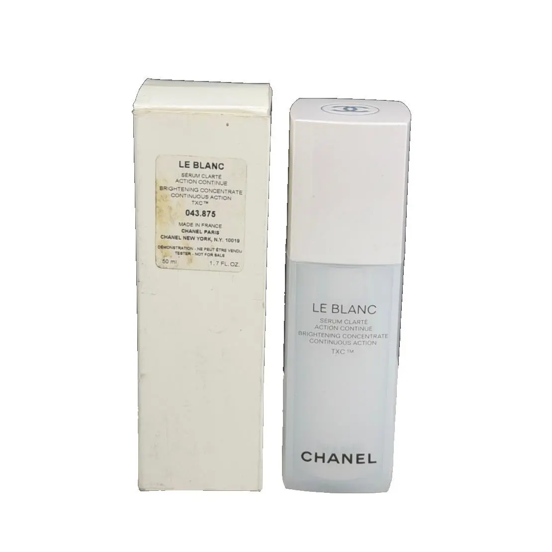 Chanel Le Blanc Serum Brightening Concentrate 1.7 oz Wh-t Box As Shown