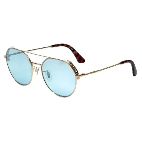 Police Highway Two Designer Sunglasses in Gloss Rose Gold/grey SPL636N-300X 55mm