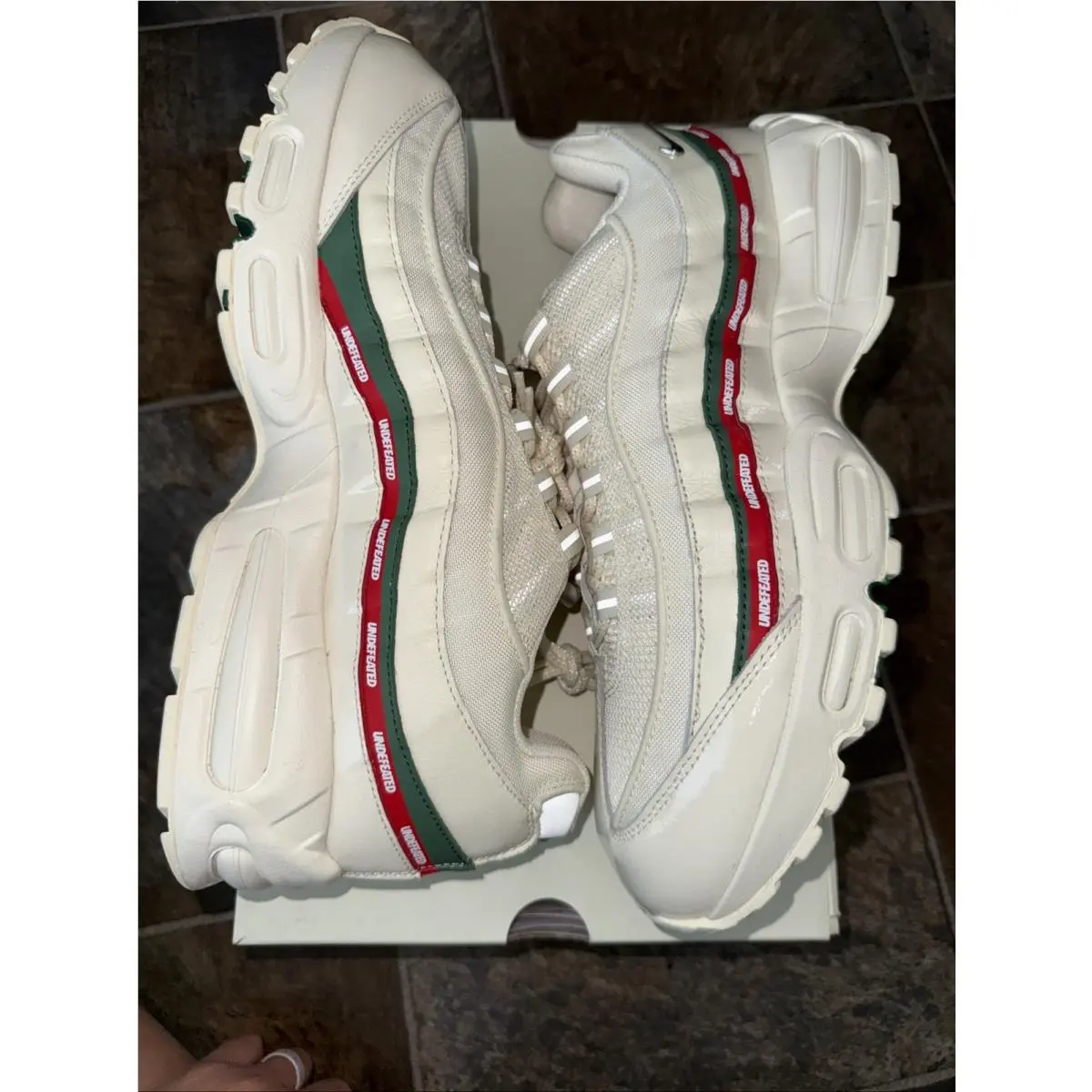 Size 13 - Undefeated x Nike Air Max 95 Sail