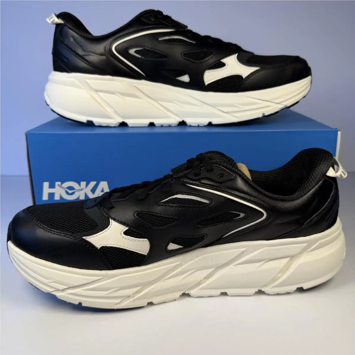 Hoka shoes - Hoka One One Clifton L - 1160050 - Obsidian Alabaster 1
