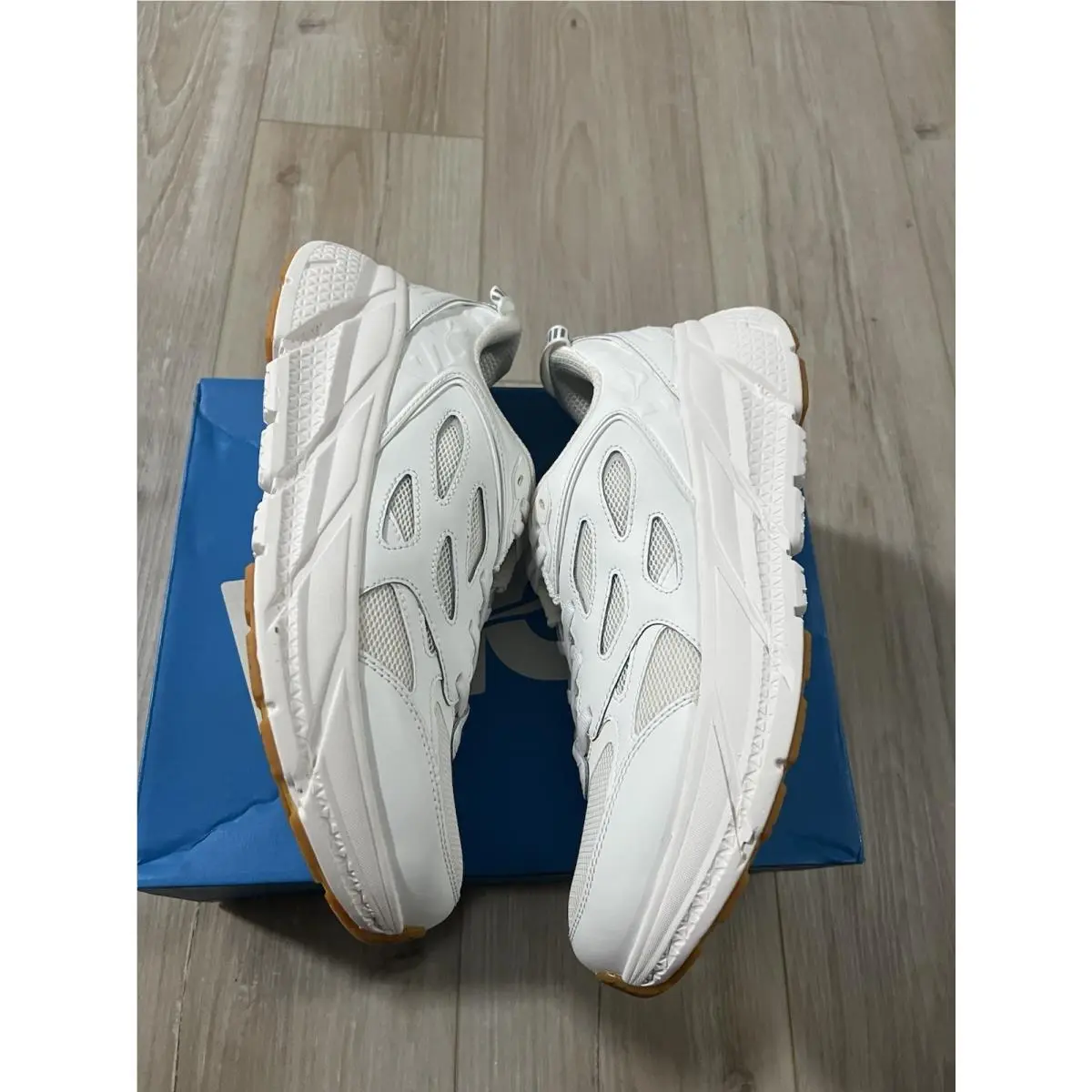 Hoka Clifton L Athletics Sneakers Unisex Women`s 11 White Mens Size 10 1160050