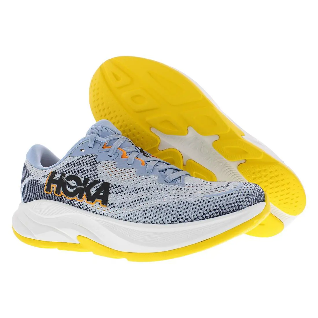Hoka Rincon 4 Mens Shoes Size 9.5 Color: Drizzle/nautical Dusk - Blue, Main: Multi-Colored