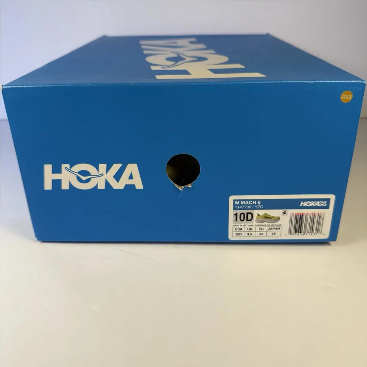 Hoka shoes - Hoka One One Mach 6 - 1141790-YZC - Yellow 10