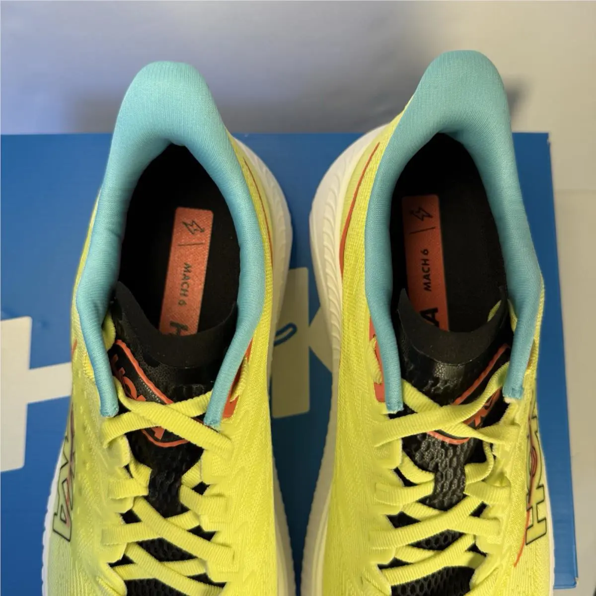 Hoka shoes - Hoka One One Mach 6 - 1141790-YZC - Yellow 2