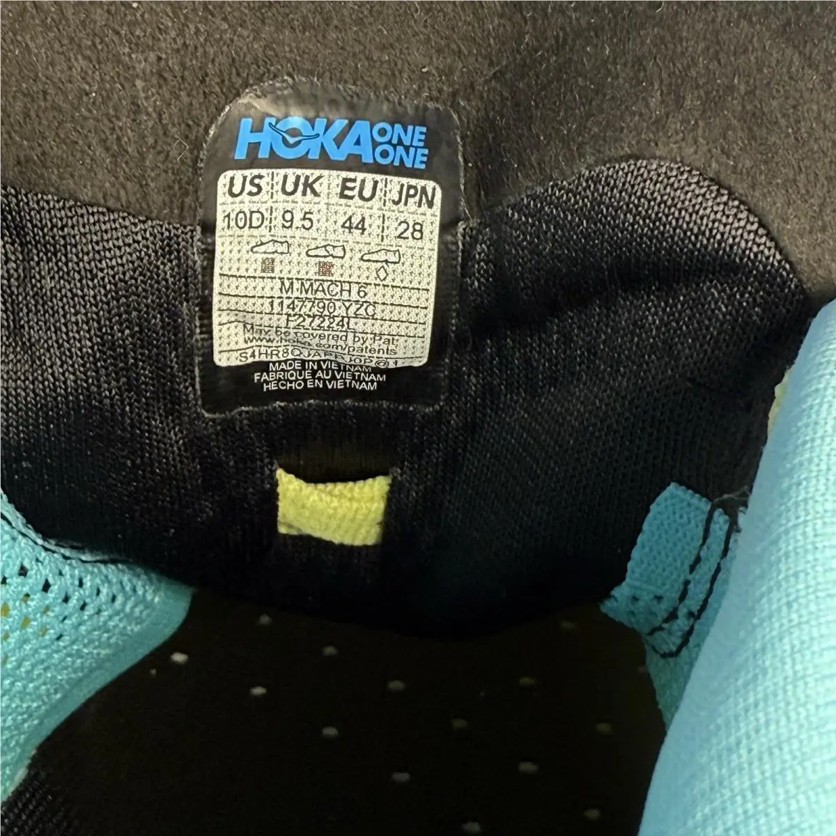Hoka shoes - Hoka One One Mach 6 - 1141790-YZC - Yellow 7