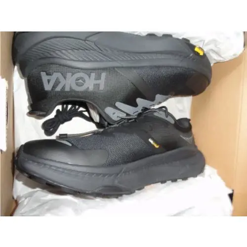Hoka shoes - Hoka One One HOKA Transport 2E Wide - 1164370-BBLC - Black 10