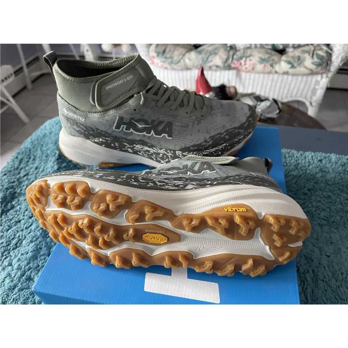 Hoka shoes - Hoka Speedgoat 6 - Speedgoat - Gray 4