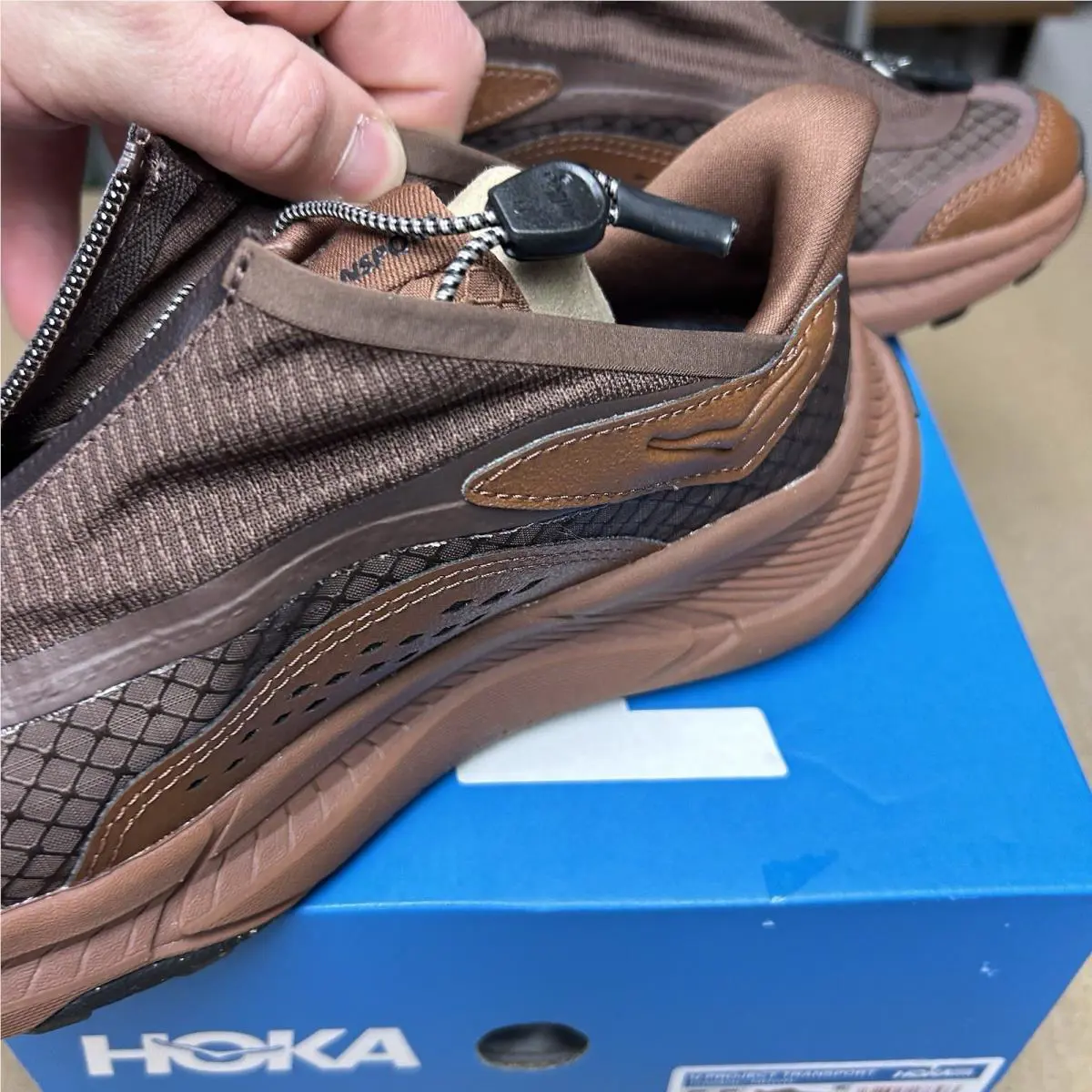 Hoka shoes - Brown 4