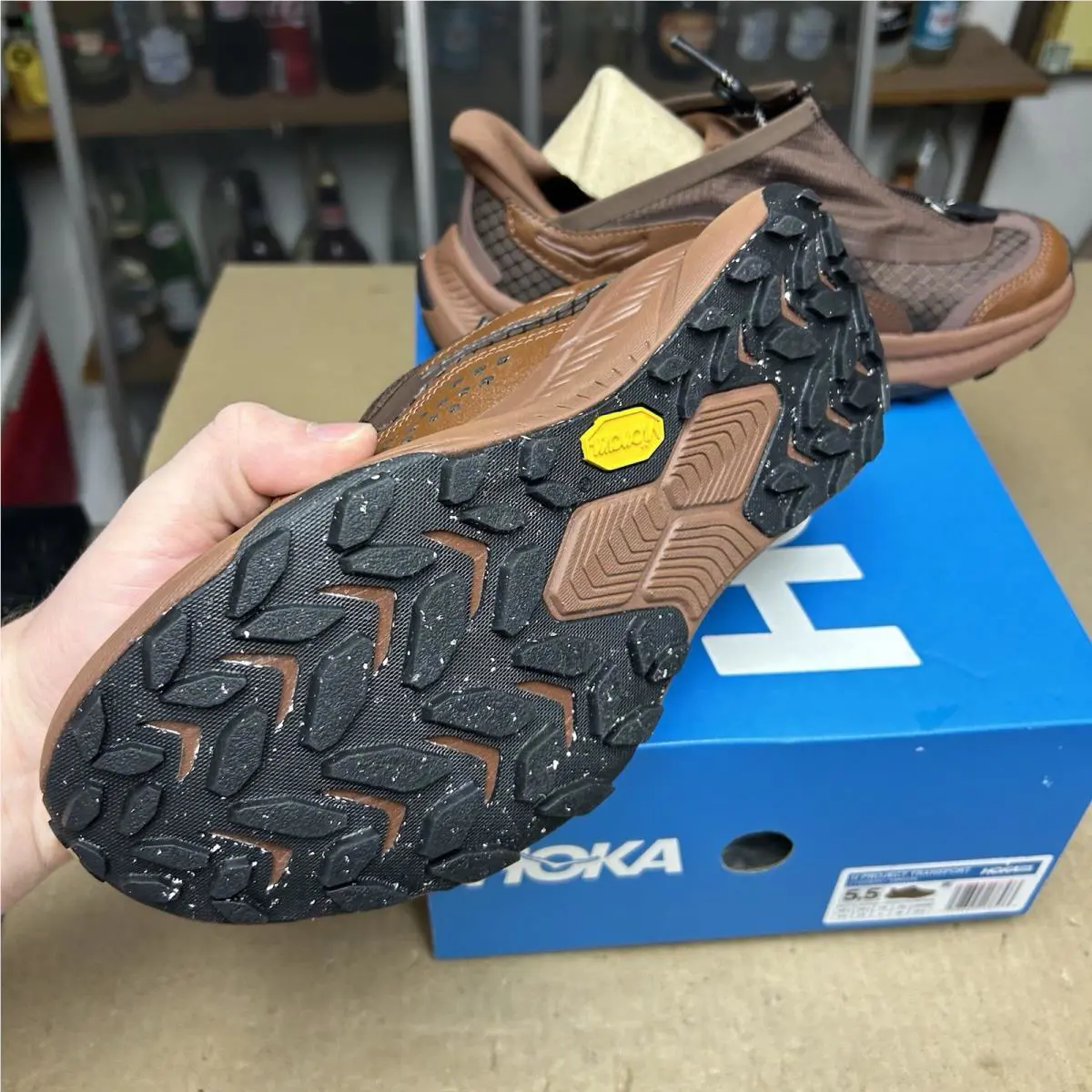Hoka shoes - Brown 6