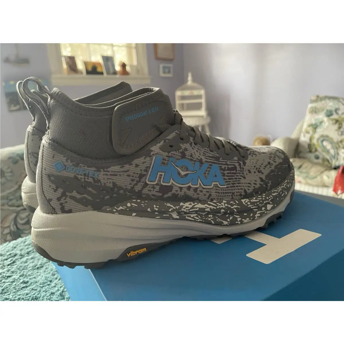 Hoka shoes - Hoka Speedgoat 6 - Speedgoat - Gray 2