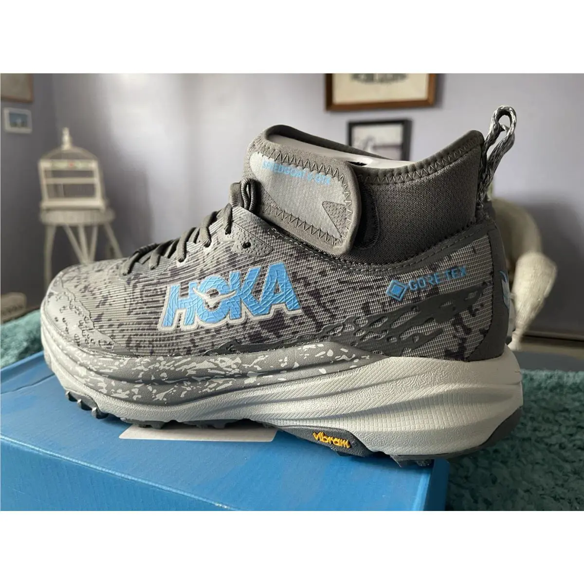 Hoka shoes - Hoka Speedgoat 6 - Speedgoat - Gray 4