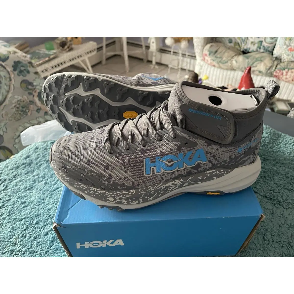 Hoka shoes - Hoka Speedgoat 6 - Speedgoat - Gray 6