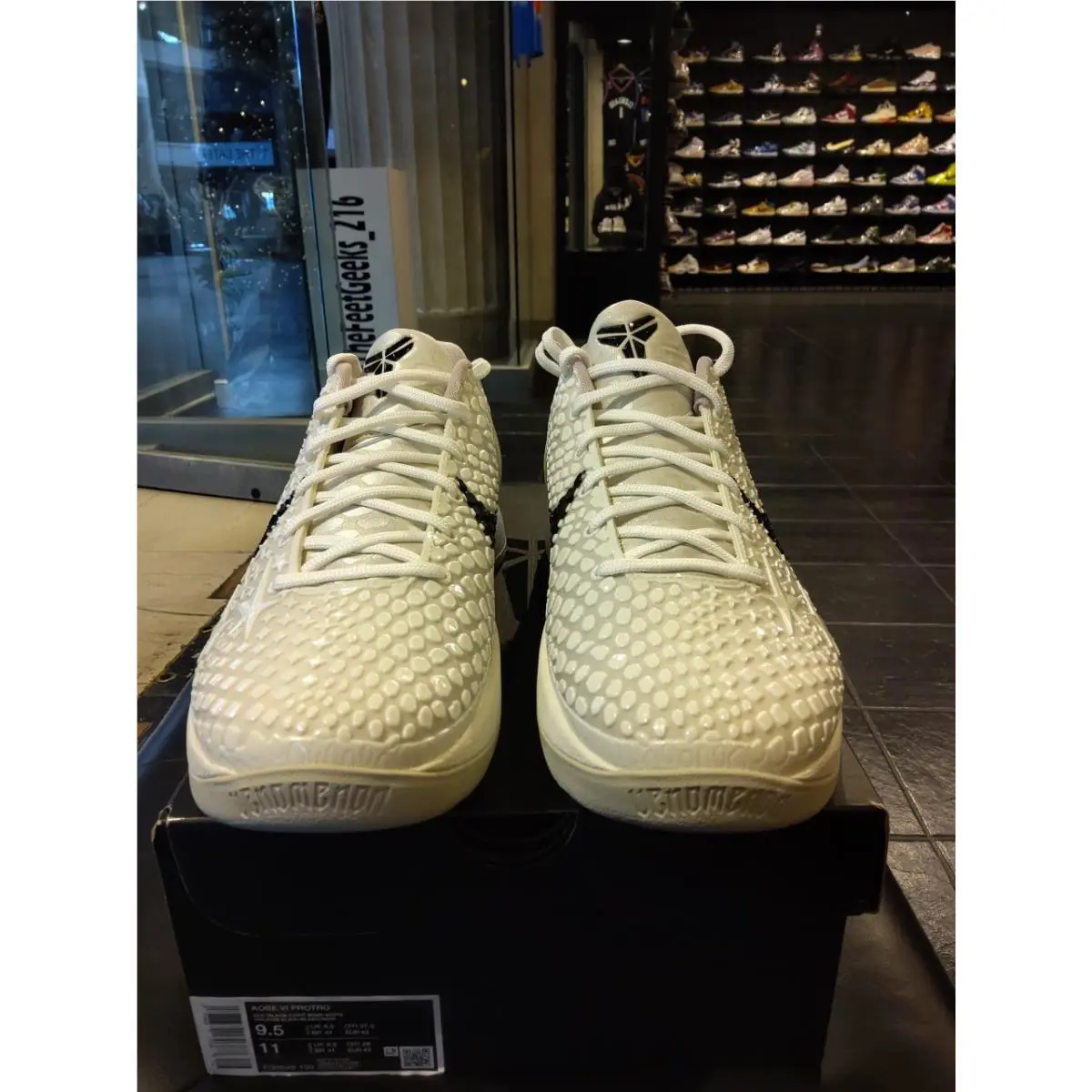 Nike shoes - Nike Zoom Kobe 6 - Zoom Kobe - FQ3546-100 - Ivory 0