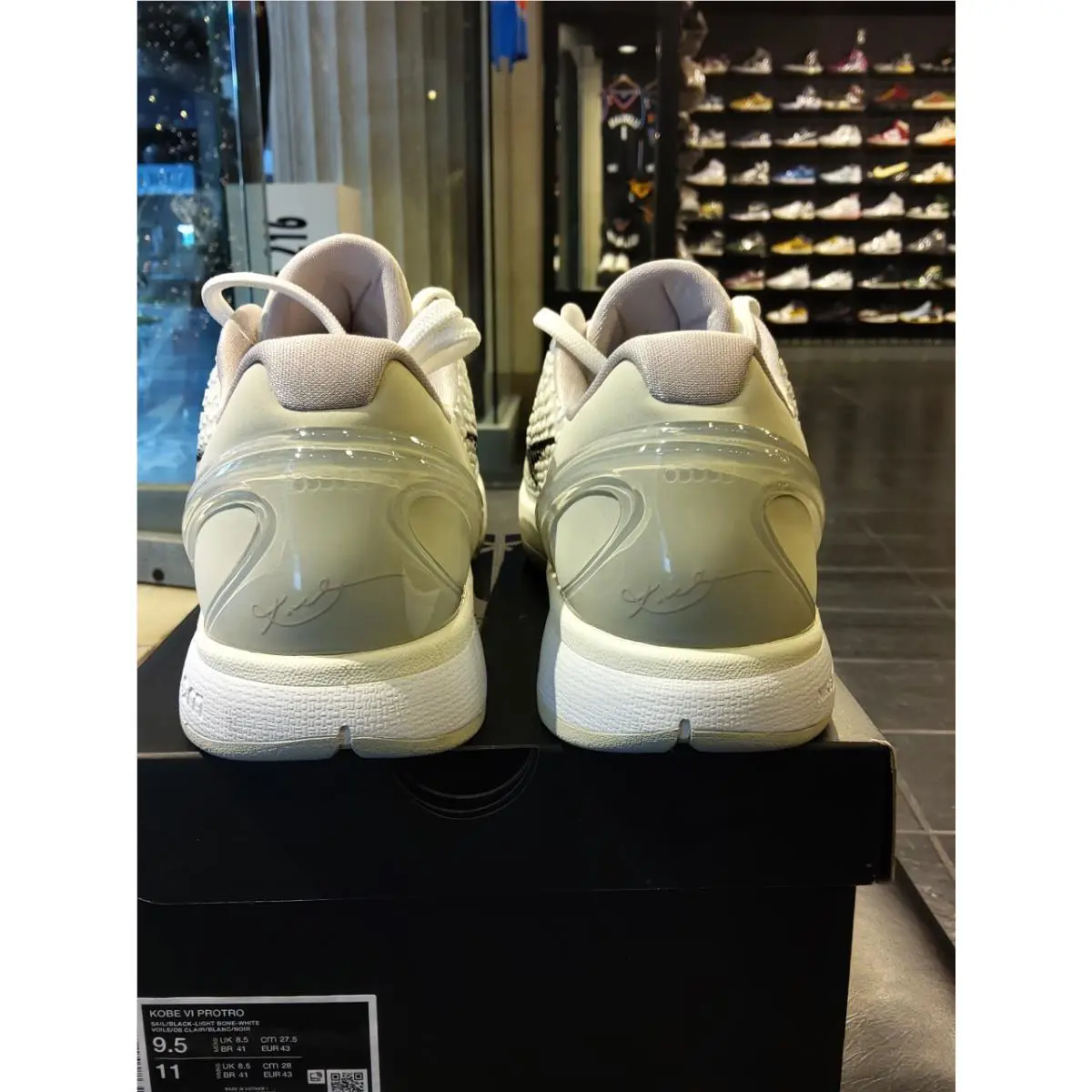 Nike shoes - Nike Zoom Kobe 6 - Zoom Kobe - FQ3546-100 - Ivory 2