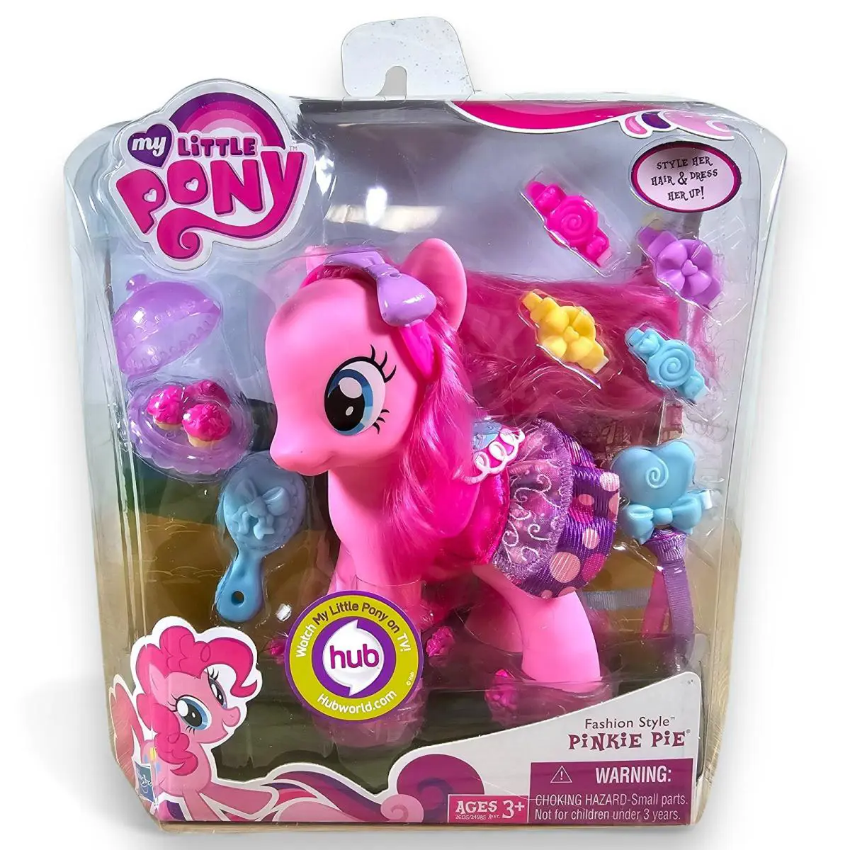 Hasbro My Little Pony Fashion Style Pinkie Pie Friendship is Magic Mlp 2010