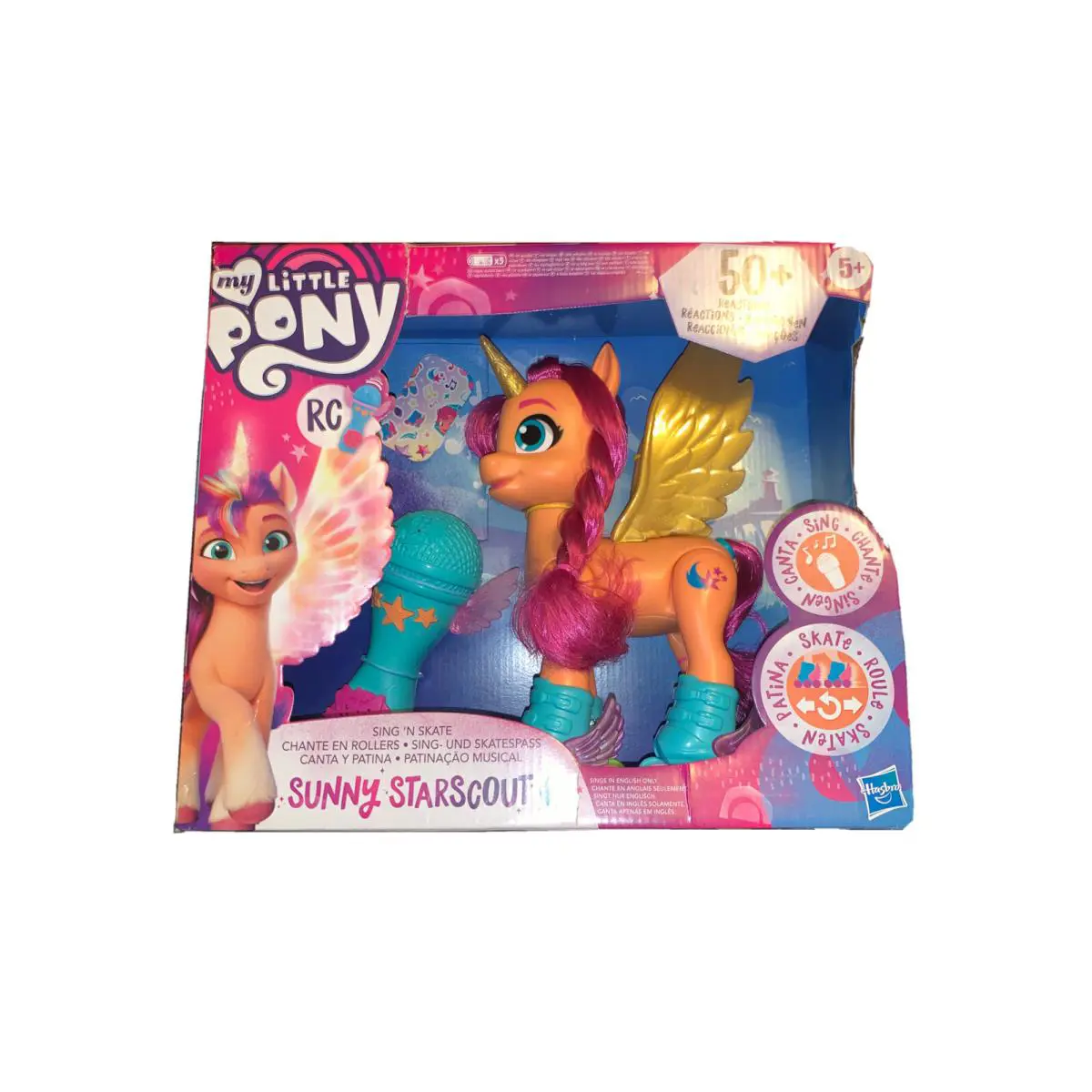 MY Litte Pony: A Generation Movie Sing `N Skate Sunny Starscout RC Toy 9