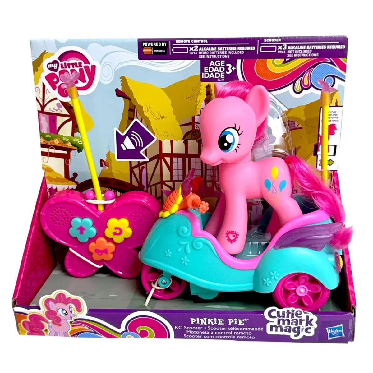 My Little Pony Pinkie Pie Remote Control Scooter 2015 Rare Mlp Toys Kids Ages 3+