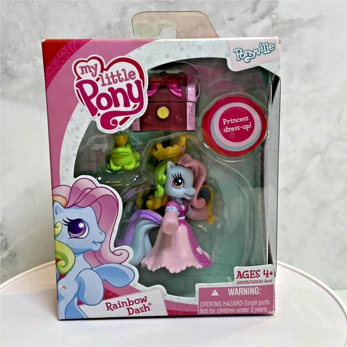 2009 MY Little Pony Rainbow Dash Princess Dress UP Figure G3.5 EBC32