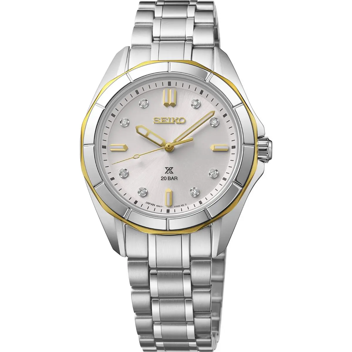 Seiko Prospex Sea Series Silver Dial Stainless Steel Women`s Watch SUR618
