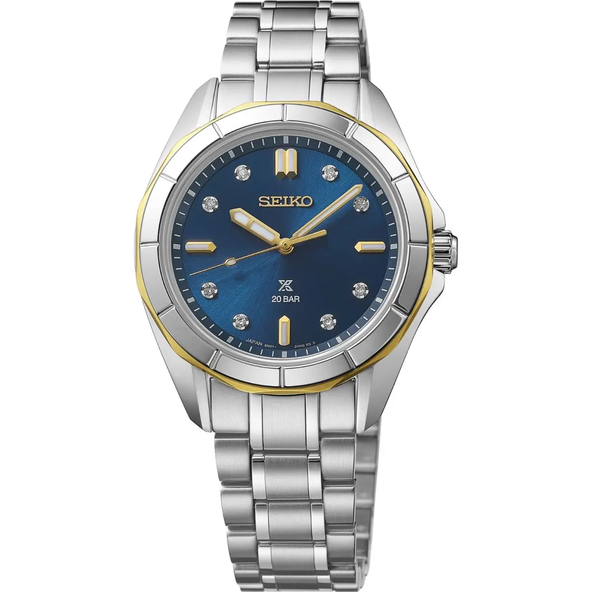 Seiko Prospex Sea Series Blue Dial Stainless Women`s Watch SUR620