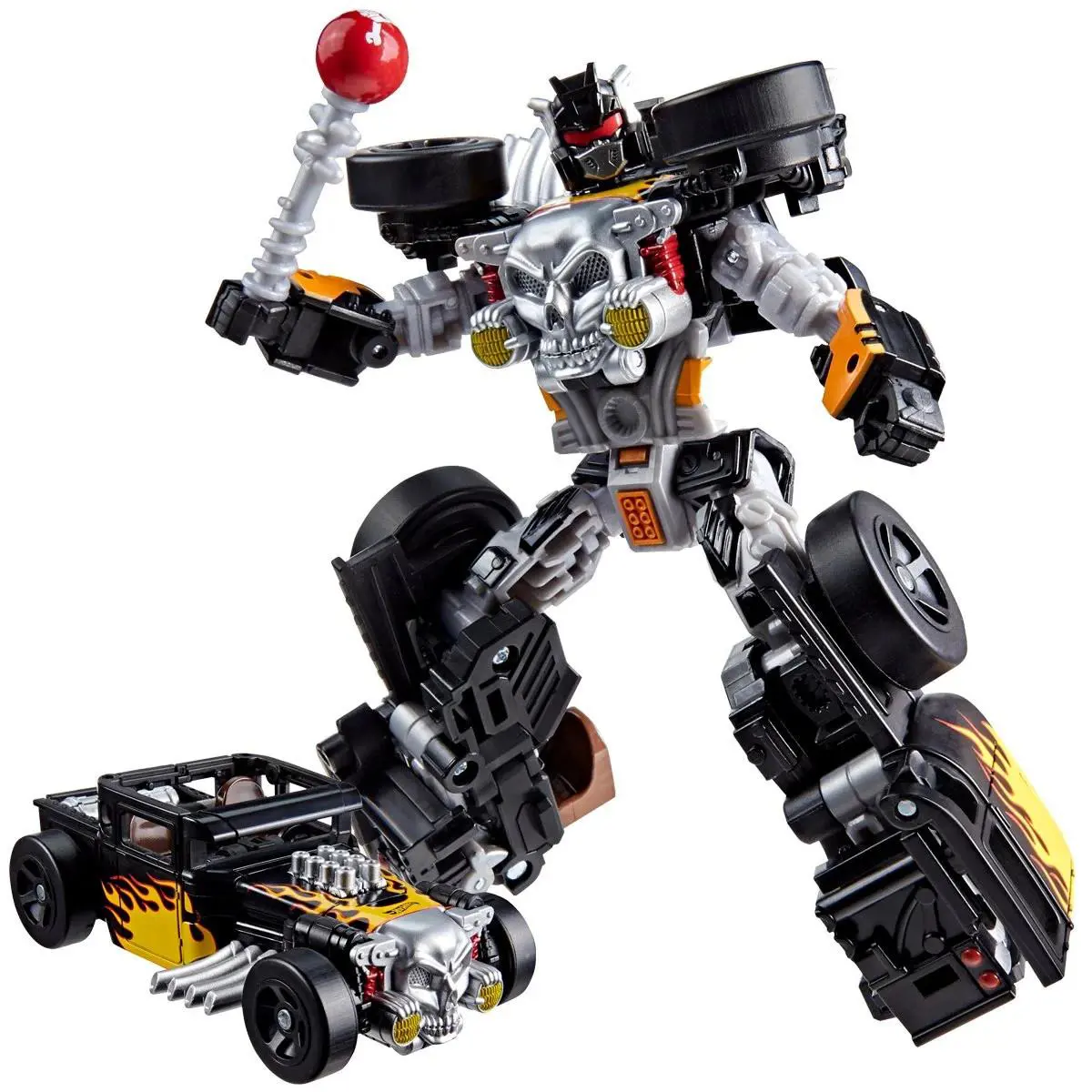 Transformers Collaborative Hot Wheels x Transformers Bone Shaker 5-In Toy Figure