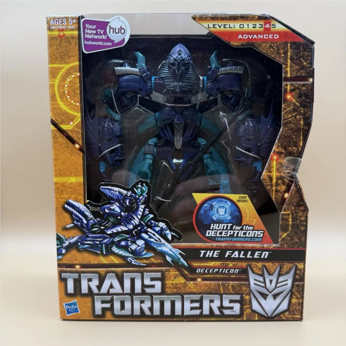 Transformers Hunt For The Decepticons The Fallen Voyager Class - Misb 2010