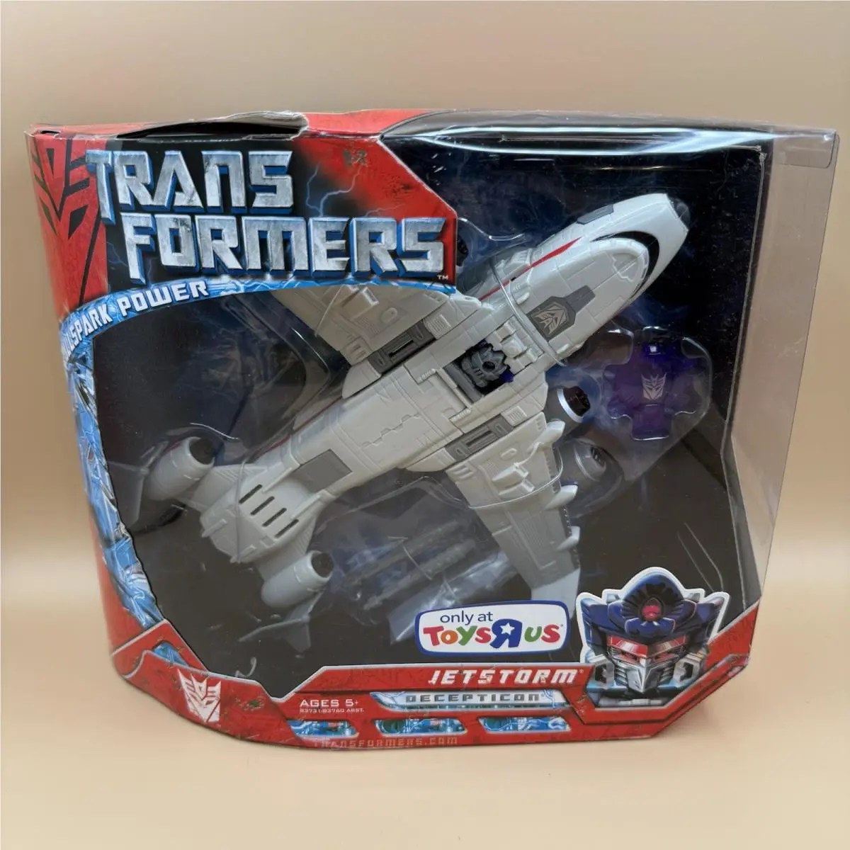 Transformers Allspark Power Jetstorm Decepticon 2008 Tru Exclusive
