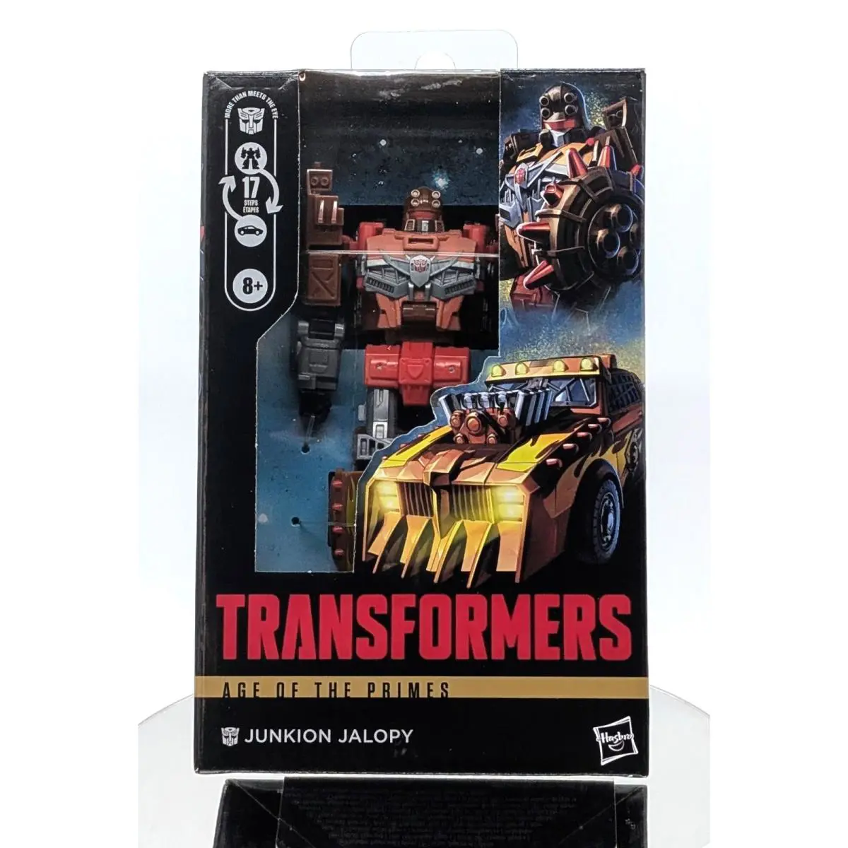 Hasbro/takara Tomy Transformers Age of The Primes Deluxe Class Junkion Jalopy