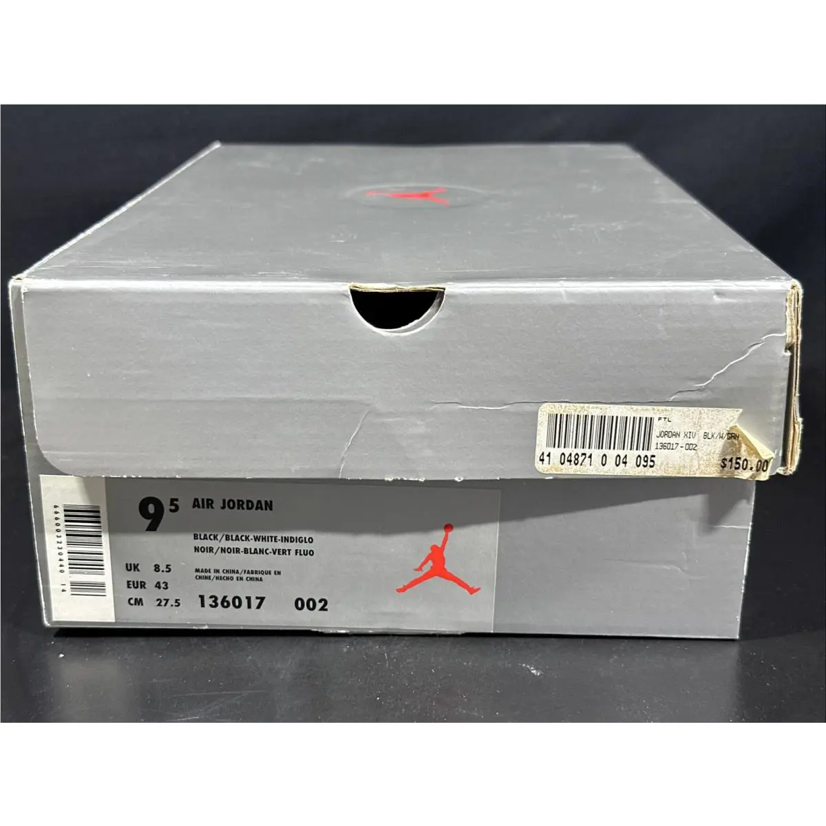 Nike shoes - Air Jordan 14 - Air - 136017002 - Black 10