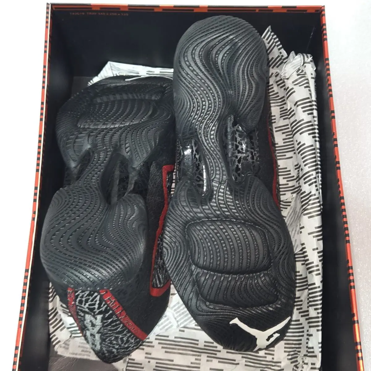 Nike shoes - Air Jordan 29 - Air - 695515-023 - Black, Manufacturer: Black/Gym Red/White 3