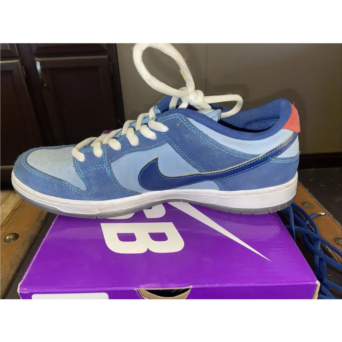 Nike shoes - Nike SB Dunk - Dunk - DX 5549 400 - Coastal blue 3