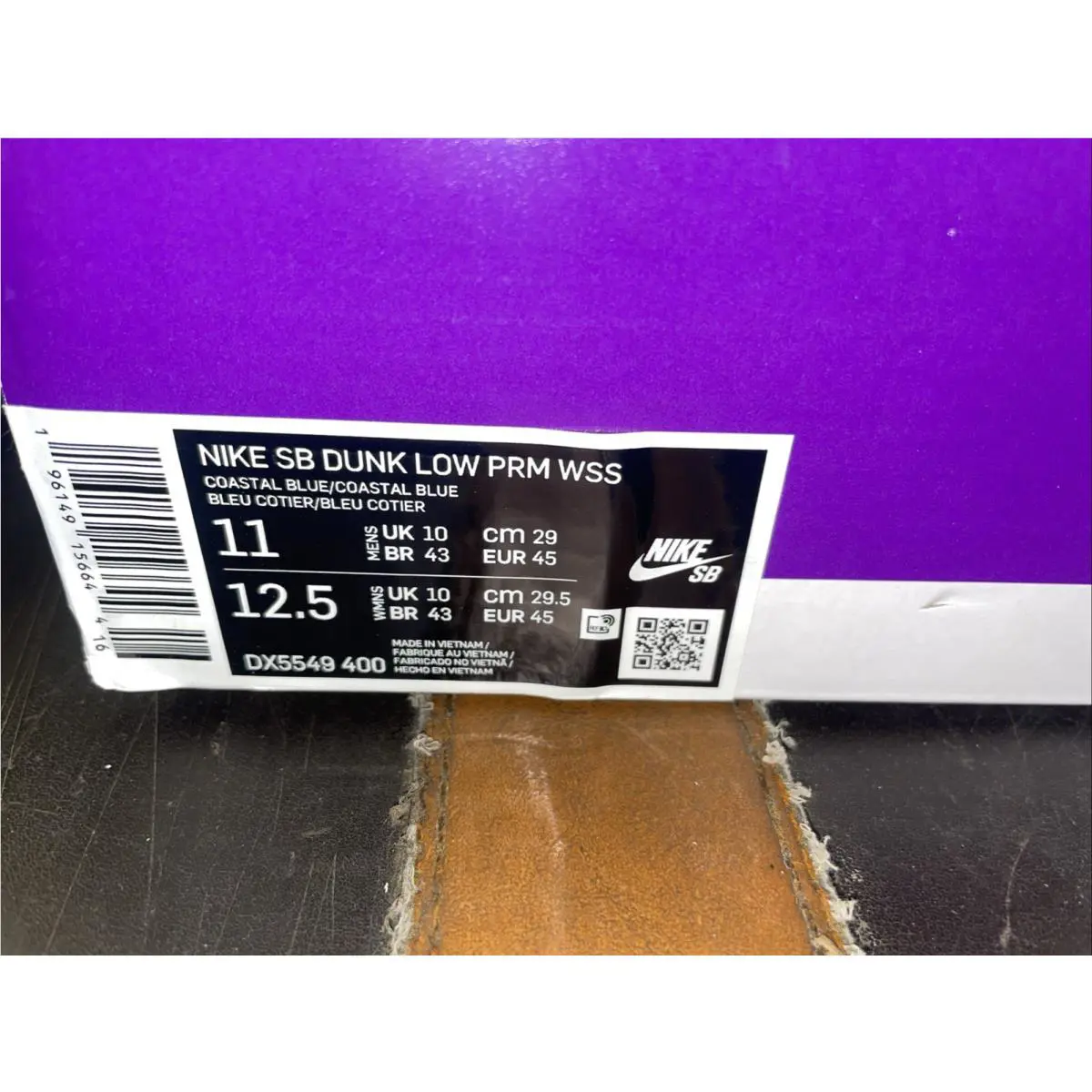 Nike shoes - Nike SB Dunk - Dunk - DX 5549 400 - Coastal blue 4