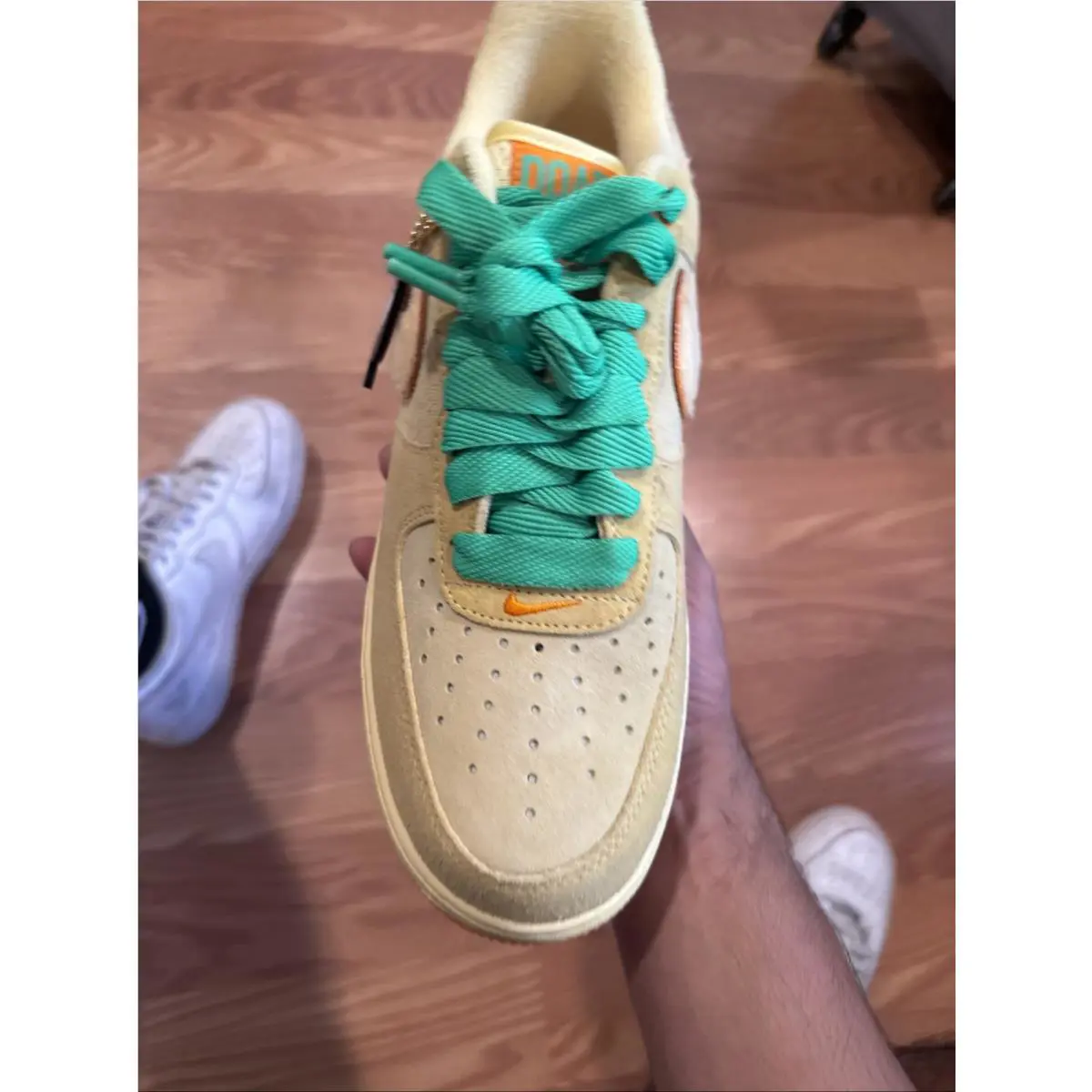 Nike shoes - Nike Air Force 1 - Air Force - 00001-1002500AF1DOE-WHIT - White 5