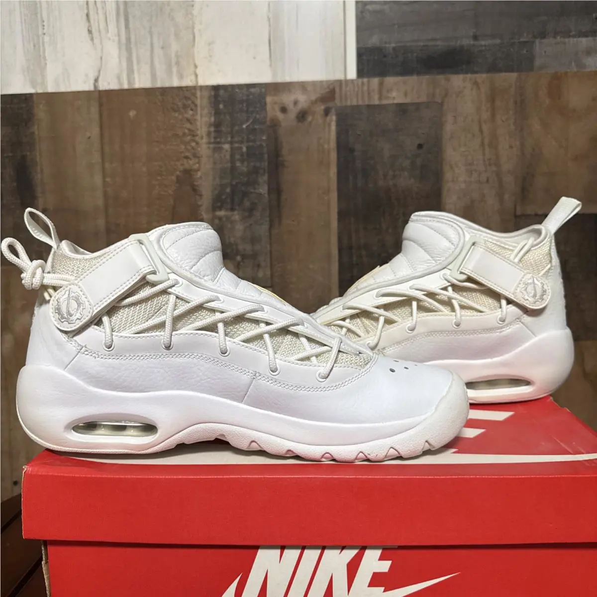 Nike shoes - Nike Air Shake Ndestrukt - Air Shake Ndestrukt - 880869-101 - White, Manufacturer: White/White-White 0