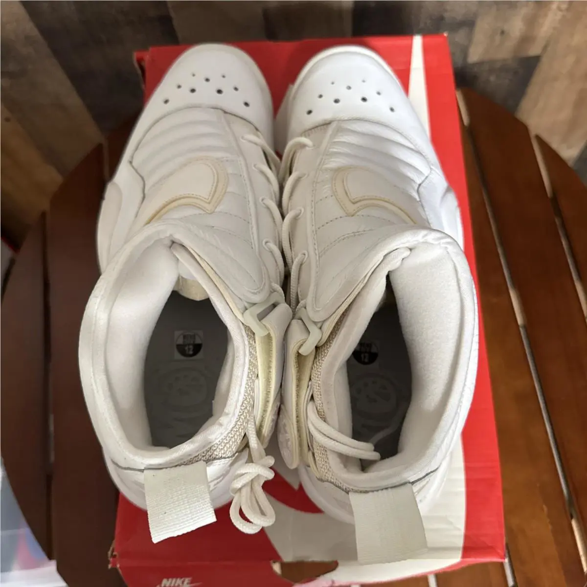Nike shoes - Nike Air Shake Ndestrukt - Air Shake Ndestrukt - 880869-101 - White, Manufacturer: White/White-White 4