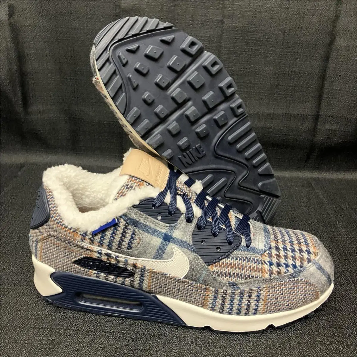 Nike shoes - Air Max 90 Pendleton - Air Max Pendleton - Blue Tan Wolf Grey 1