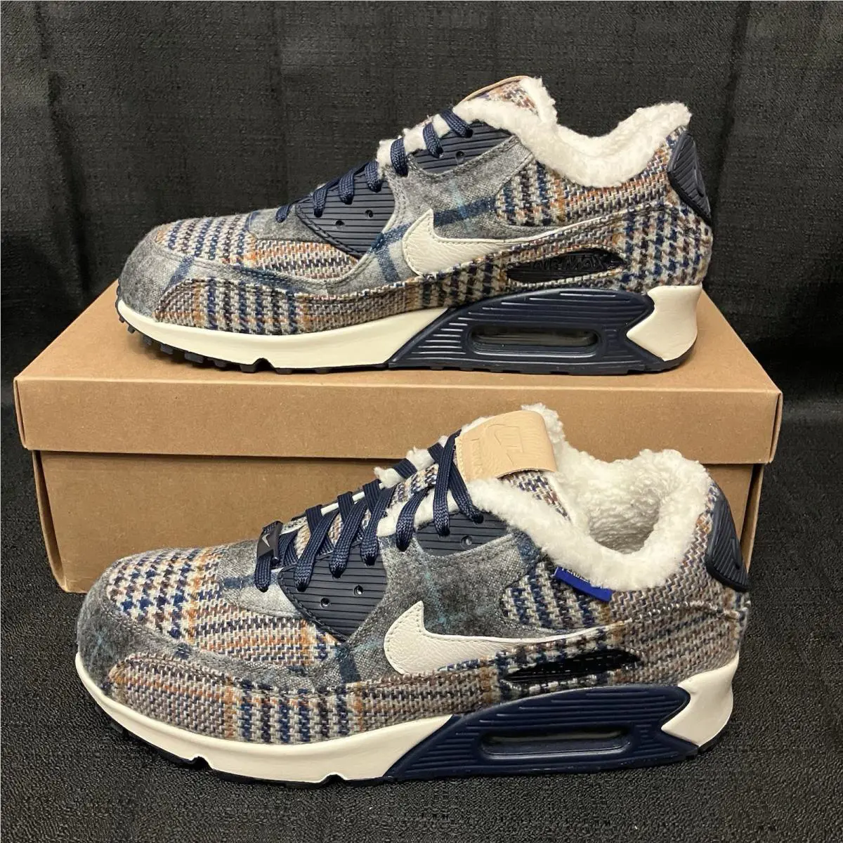 Nike shoes - Air Max 90 Pendleton - Air Max Pendleton - Blue Tan Wolf Grey 6