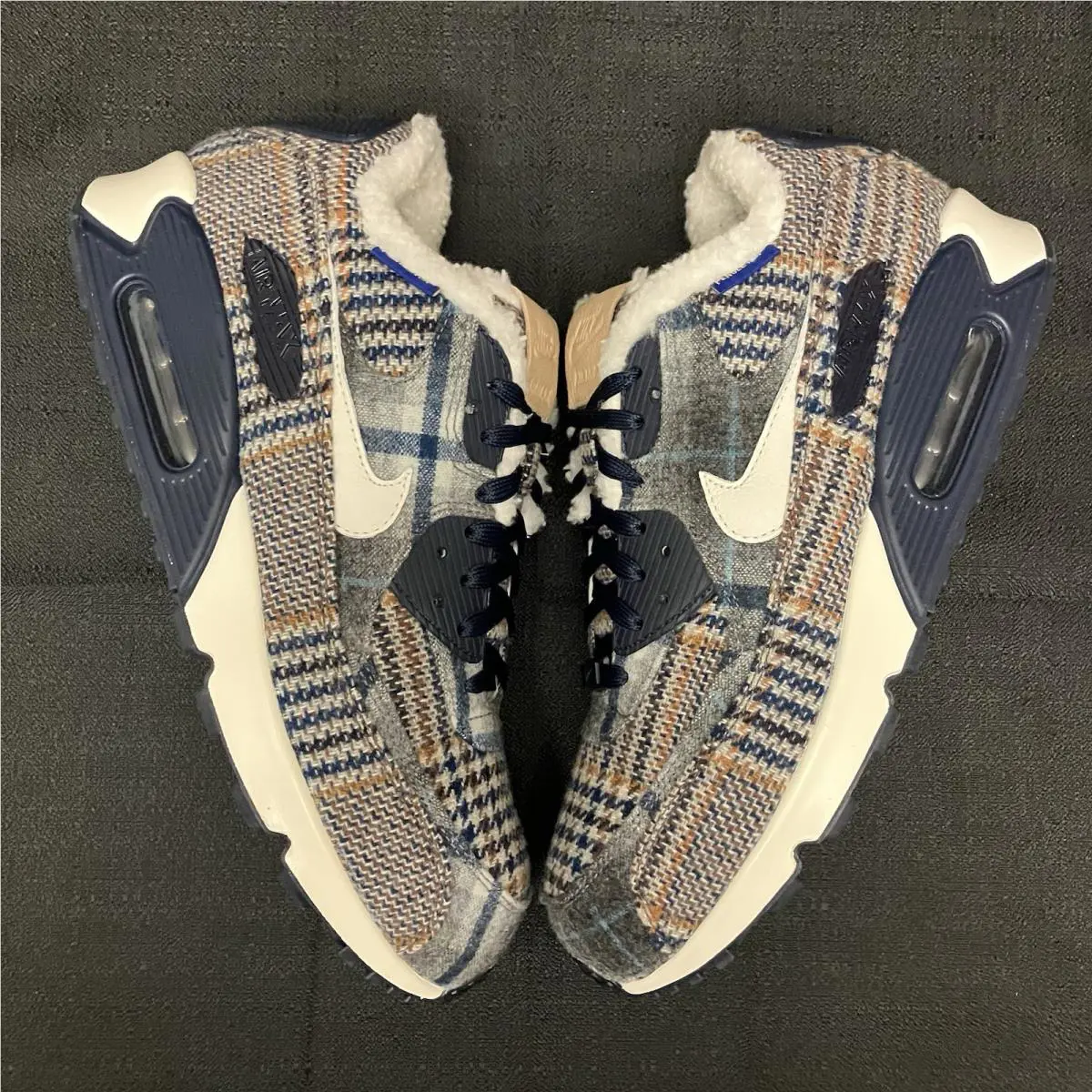 Nike shoes - Air Max 90 Pendleton - Air Max Pendleton - Blue Tan Wolf Grey 7